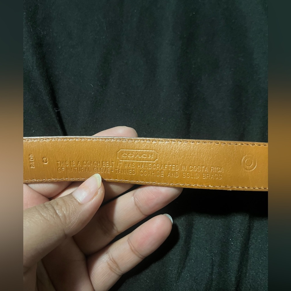 Coach Belt Size L
